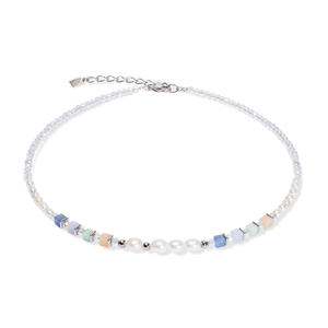 Coeur De Lion Necklace Cosmic Pearls Soft Silver