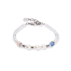 Coeur De Lion Bracelet - Cosmic Pearls Soft Silver