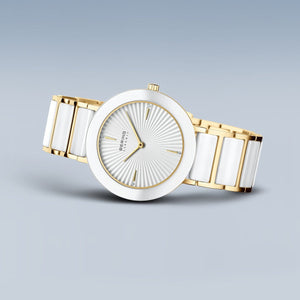 Bering Watch - Ladies New Classic Ceramic Gold