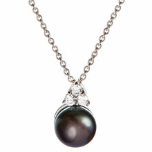 Load image into Gallery viewer, Jersey Pearl Soiree Pendant - Peacock
