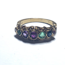 Load image into Gallery viewer, Secondhand 9ct Gold &#39;Dearest&#39; Gemstone Ring
