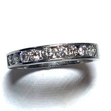 Load image into Gallery viewer, Secondhand Platinum and Diamond Eternity Ring
