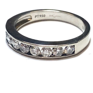 Secondhand Platinum and Diamond Eternity Ring