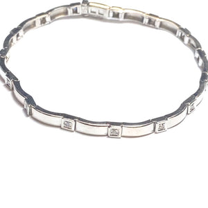 Secondhand White Gold and Diamond Bracelet