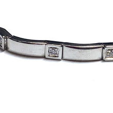 Load image into Gallery viewer, Secondhand White Gold and Diamond Bracelet
