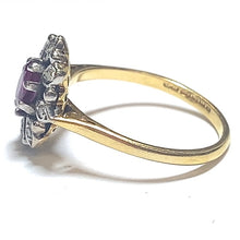 Load image into Gallery viewer, Secondhand 18ct Gold Ruby and Diamond Ring
