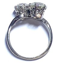 Load image into Gallery viewer, Secondhand Platinum Two Stone Diamond Ring
