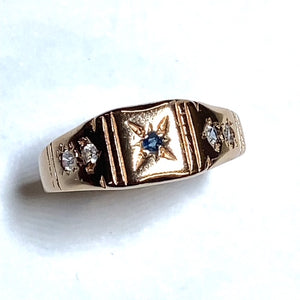 Secondhand Antique Style Sapphire Ring