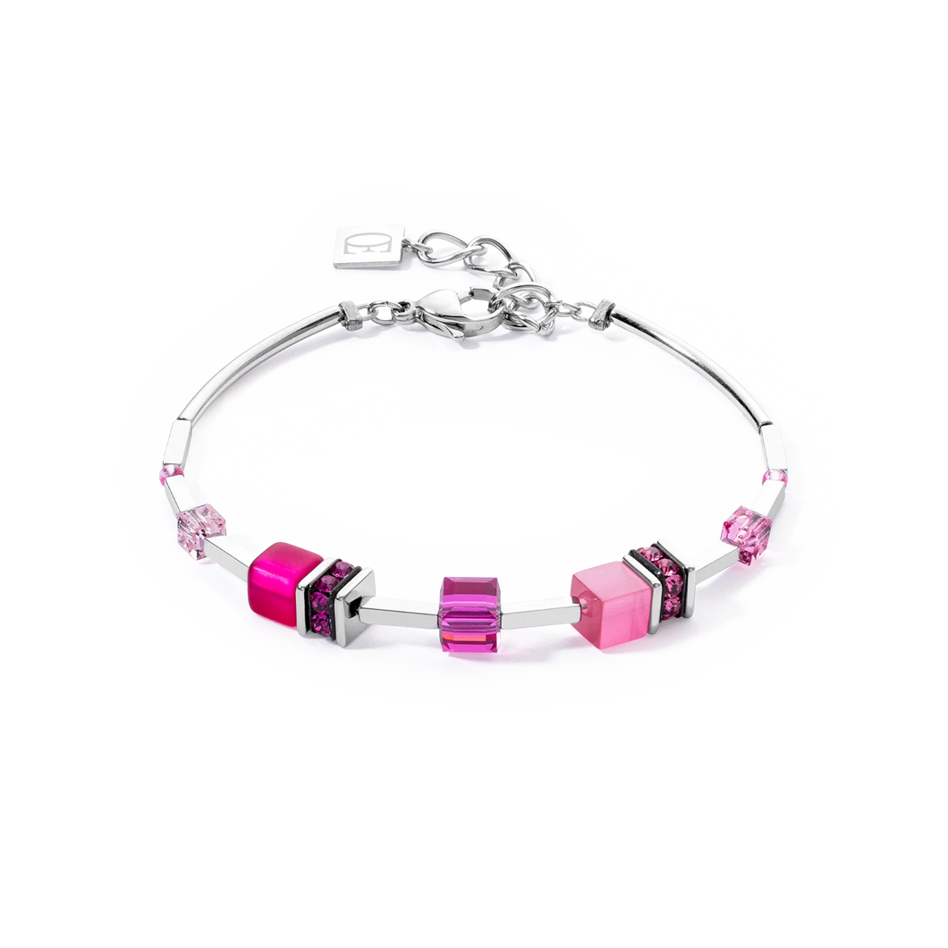 Coeur De Lion Iconic Lite Bracelet - Magenta