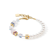 Load image into Gallery viewer, Coeur De Lion GeoCUBE Precious Fusion Pearl Bracelet
