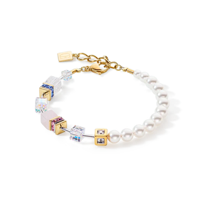 Coeur De Lion GeoCUBE Precious Fusion Pearl Bracelet