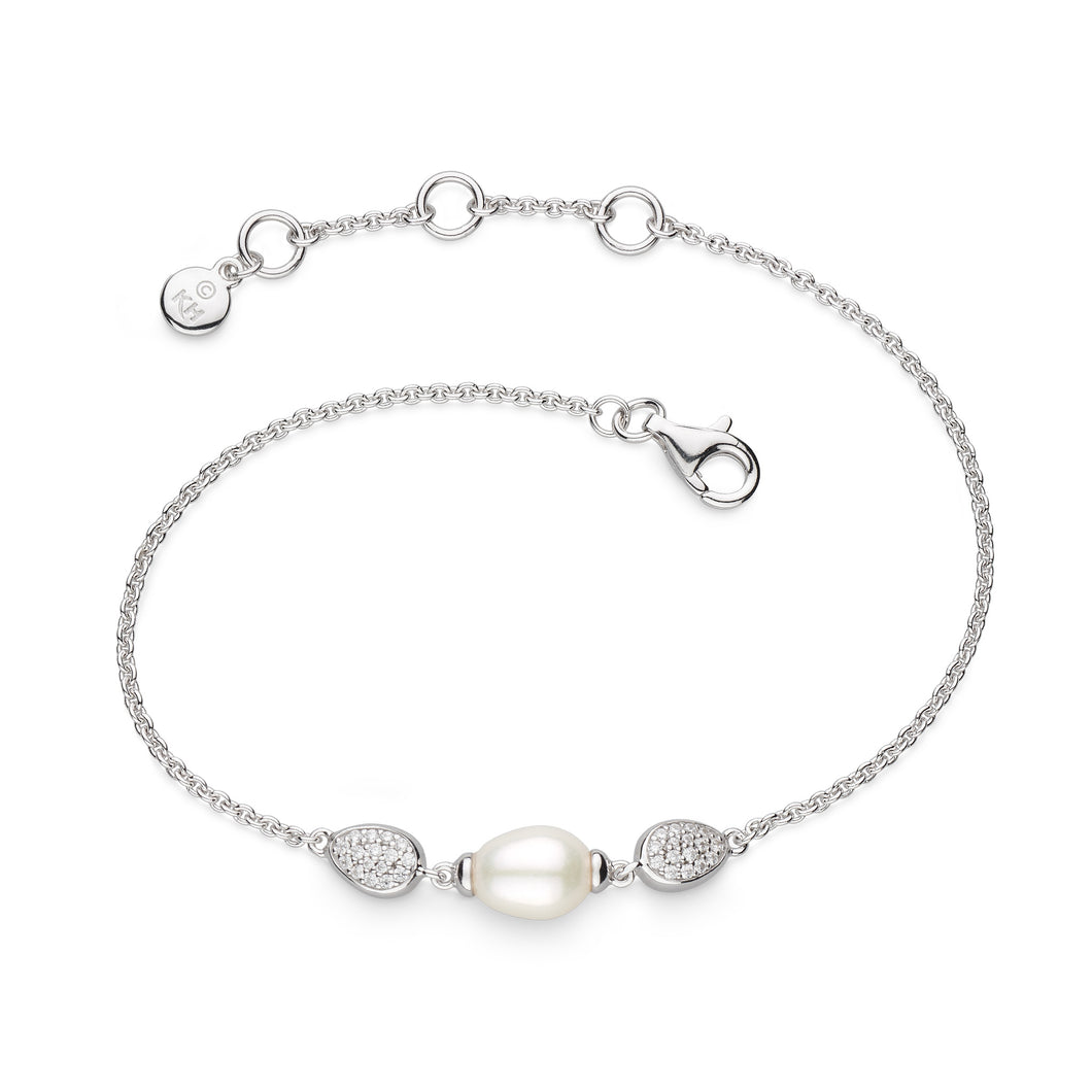 Kit Heath Coast Pebble Glistern Pave Bracelet