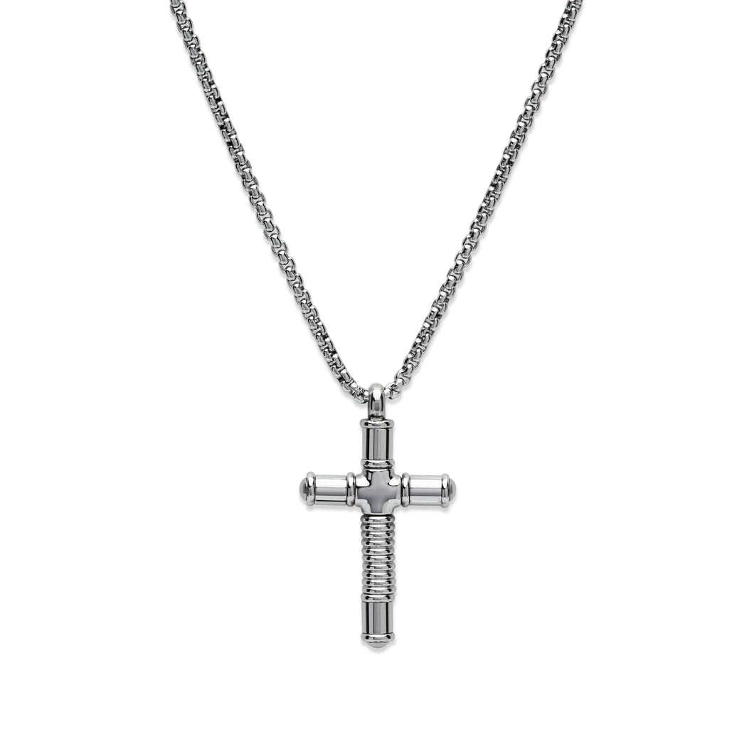 Steel Cross and Chain