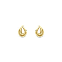 9ct Gold Teardrop Earrings