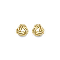 9ct Gold Open Knot Stud Earrings