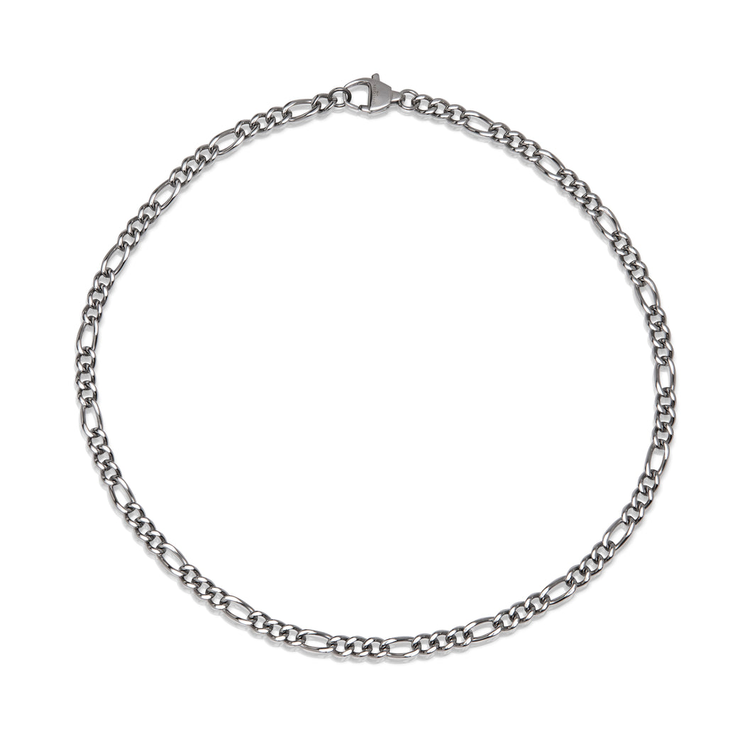 Stainless Steel Figaro Neck Chain