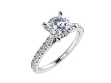 Load image into Gallery viewer, Platinum Lab Grown Diamond Ring - 1.50ct
