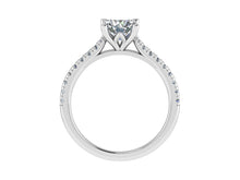 Load image into Gallery viewer, Platinum Lab Grown Diamond Ring - 1.50ct
