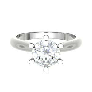 Platinum 1.71ct Lab Grown Diamond Ring