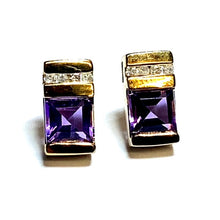 Load image into Gallery viewer, Secondhand Amethyst Earrings
