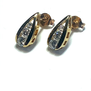 Secondhand Cubic Zirconia Earrings