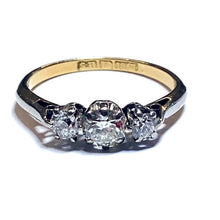 Load image into Gallery viewer, Secondhand Diamond Trilogy Ring
