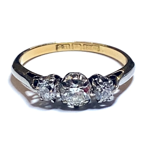 Secondhand Diamond Trilogy Ring