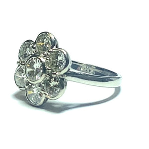 Secondhand Diamond Daisy Cluster Ring