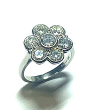 Load image into Gallery viewer, Secondhand Diamond Daisy Cluster Ring
