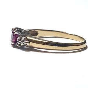 Secondhand Ruby and Diamond Ring