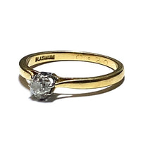 Load image into Gallery viewer, Secondhand Old Cut Diamond Single Stone Ring
