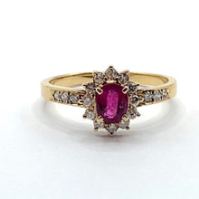 Load image into Gallery viewer, Secondhand Ruby and Diamond Ring
