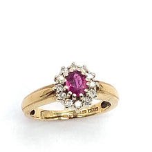 Load image into Gallery viewer, Secondhand Ruby and Diamond Ring
