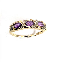 Load image into Gallery viewer, Secondhand Amethyst Ring
