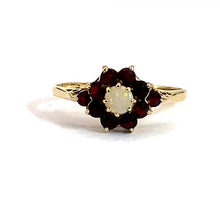 Load image into Gallery viewer, Secondhand Garnet and Opal Ring
