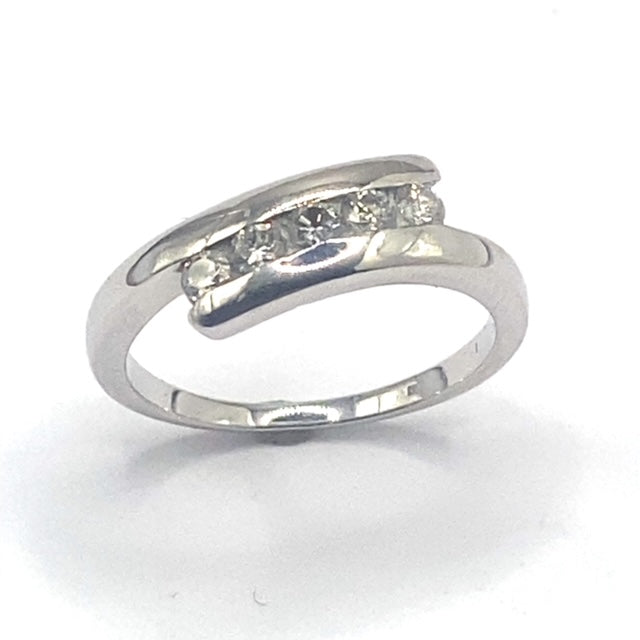 Secondhand 9ct White Gold Diamond Ring