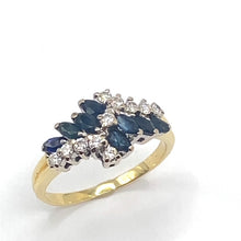 Load image into Gallery viewer, Secondhand Sapphire and Diamond Ring
