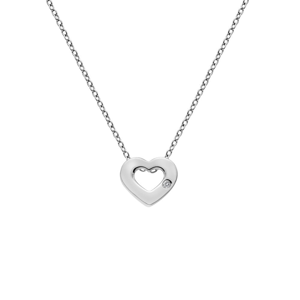 Hot Diamonds Amulet Heart Necklace