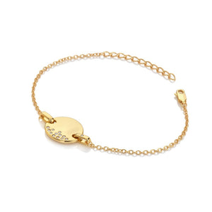 Hot Diamonds Gold Edit Illuminate Bracelet