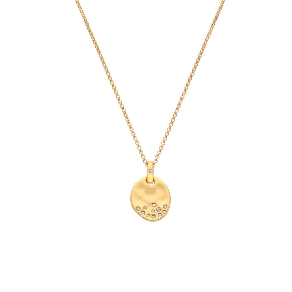 Hot Diamonds Gold Edit Illuminate Pendant - Small