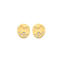 Load image into Gallery viewer, Hot Diamonds Gold Edit Illuminate Stud Earrings
