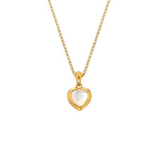 Load image into Gallery viewer, Hot diamonds x Jac Jossa mother of pearl heart pendant
