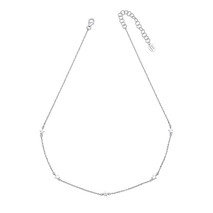 D for Diamond Star Station Necklace