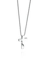 Load image into Gallery viewer, Fred Bennett Plain Silver Cross Pendant
