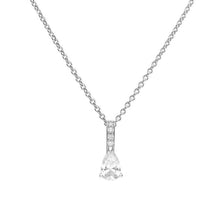 Load image into Gallery viewer, Diamonfire Cubic Zirconia Teardrop Necklace
