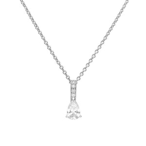 Diamonfire Cubic Zirconia Teardrop Necklace