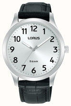 Load image into Gallery viewer, lorus Gents Classic Watch With Black Leather Strap
