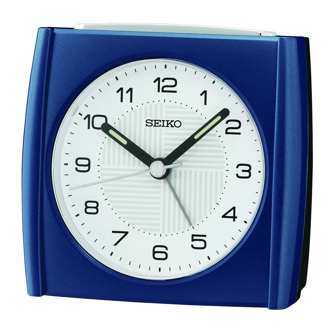 Seiko Blue Alarm Clock