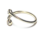 Load image into Gallery viewer, 9ct Yellow Gold Diamond Wrap Ring
