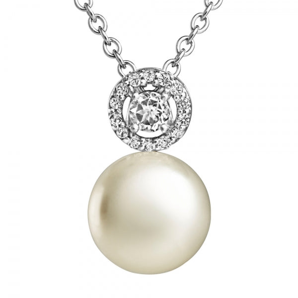 Jersey Pearl Amberley Halo Pendant